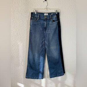 FRAME Le Vintage Crop wide leg jeans size 30